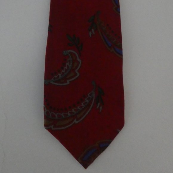 MOORE'S | 100% Silk | Necktie - Picture 1 of 5